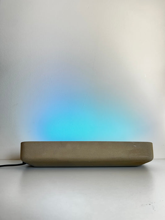 The Colourful Lamp in Concrete