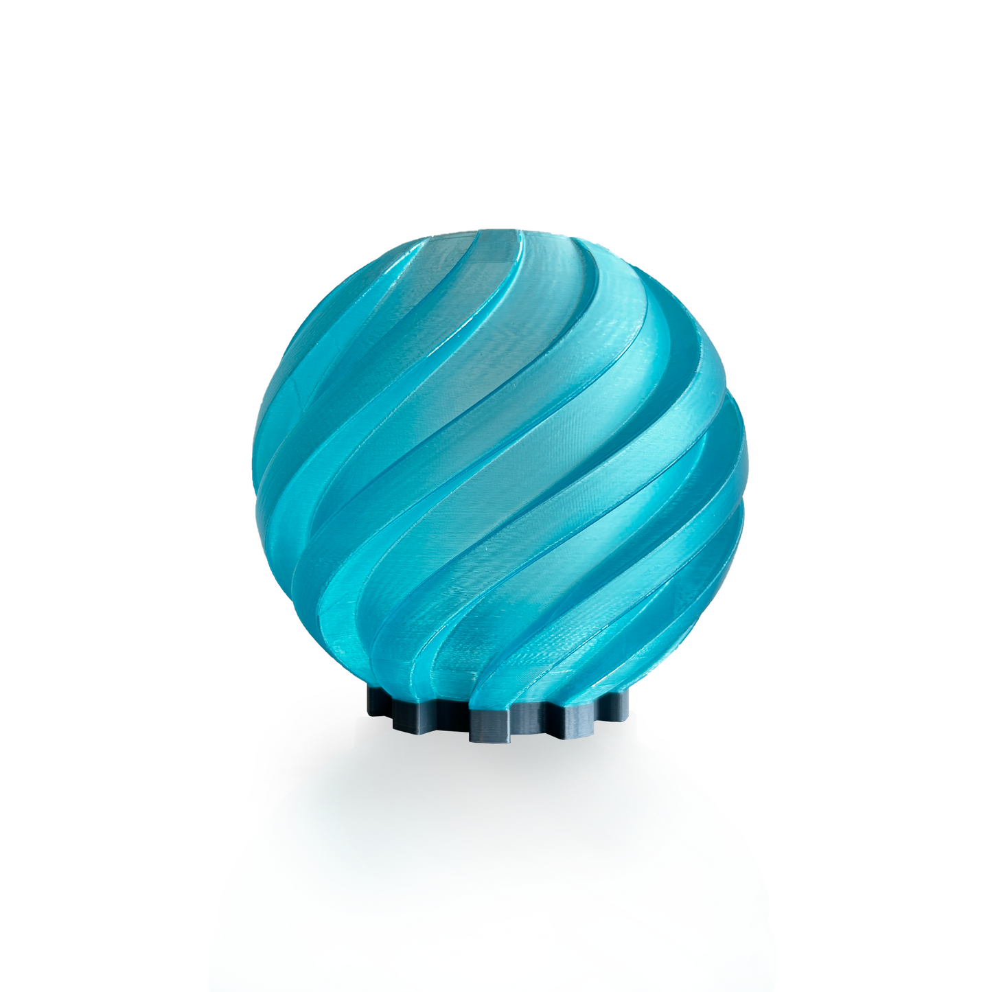 The Wavy Lamp in Blue